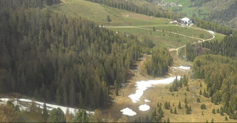Webcam Моэна-Альпе-Лузия - Pista Piavac