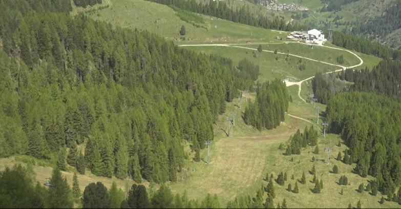 Webcam Moena-Alpe Lusia  - Pista Piavac