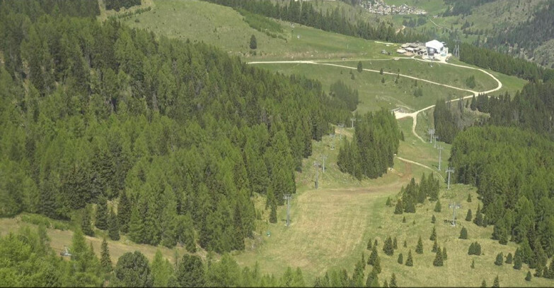 Webcam Moena-Alpe Lusia  - Pista Piavac