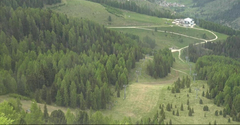 Webcam Moena-Alpe Lusia  - Pista Piavac