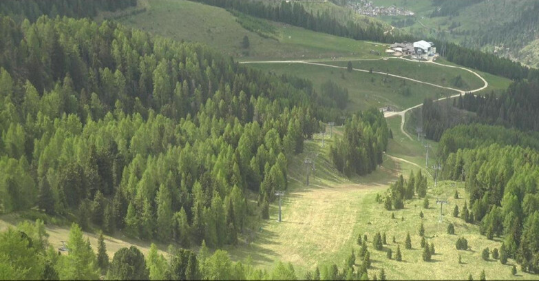 Webcam Moena-Alpe Lusia  - Pista Piavac