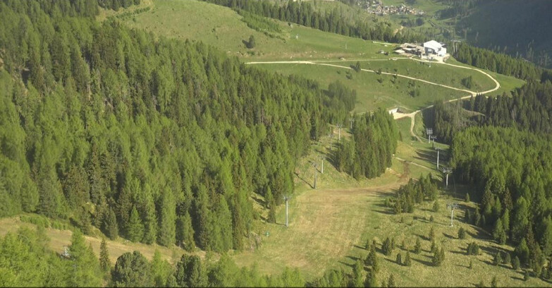 Webcam Moena-Alpe Lusia  - Pista Piavac