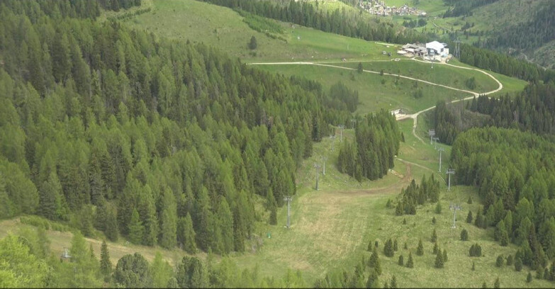 Webcam Moena-Alpe Lusia  - Pista Piavac