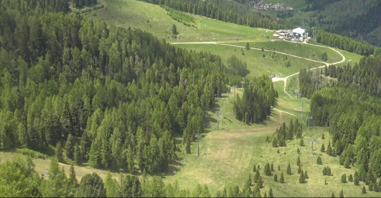 Webcam Moena-Alpe Lusia  - Pista Piavac