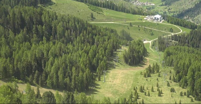Webcam Moena-Alpe Lusia  - Pista Piavac