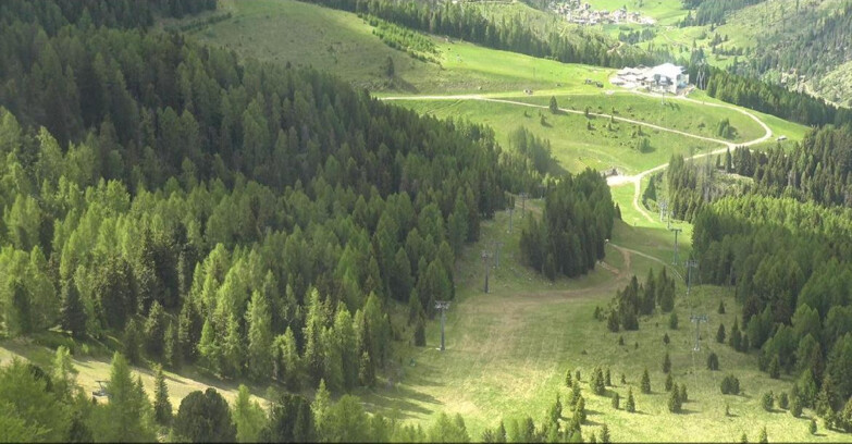 Webcam Moena-Alpe Lusia  - Pista Piavac