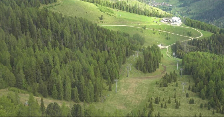 Webcam Moena-Alpe Lusia  - Pista Piavac