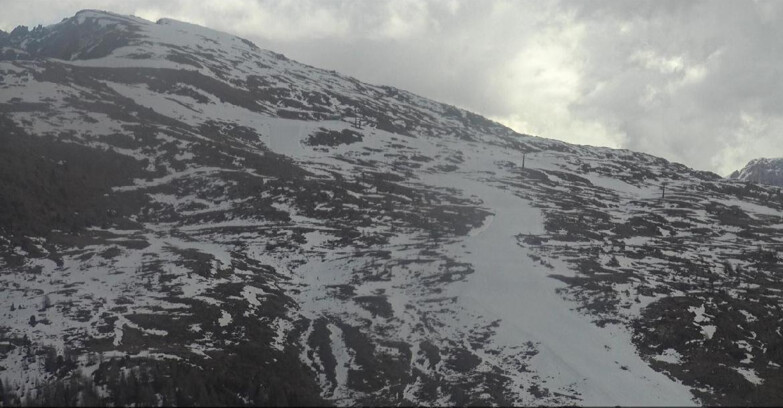 Webcam Моэна-Альпе-Лузия - Arrivo seggiovia Campo-Laste