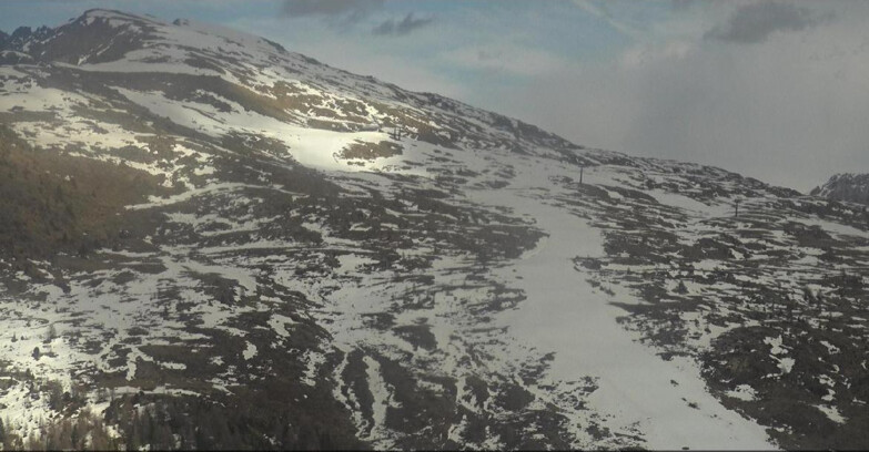 Webcam Моэна-Альпе-Лузия - Arrivo seggiovia Campo-Laste