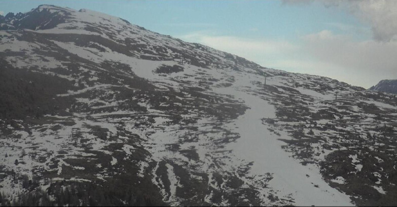 Webcam Моэна-Альпе-Лузия - Arrivo seggiovia Campo-Laste