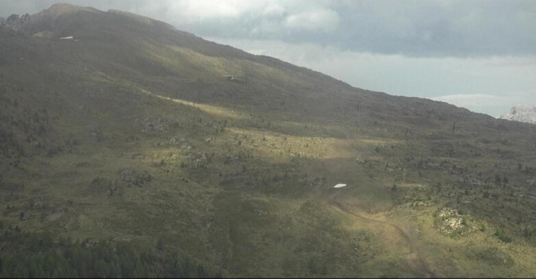 Webcam Моэна-Альпе-Лузия - Arrivo seggiovia Campo-Laste
