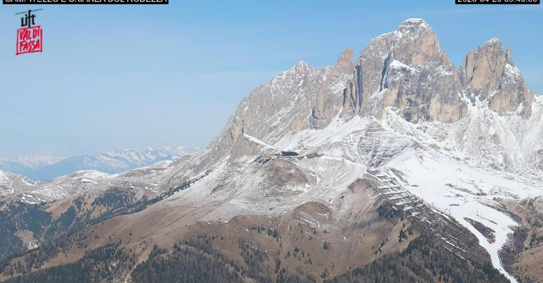 Webcam Canazei-Belvedere  - Campitello - Col Rodella