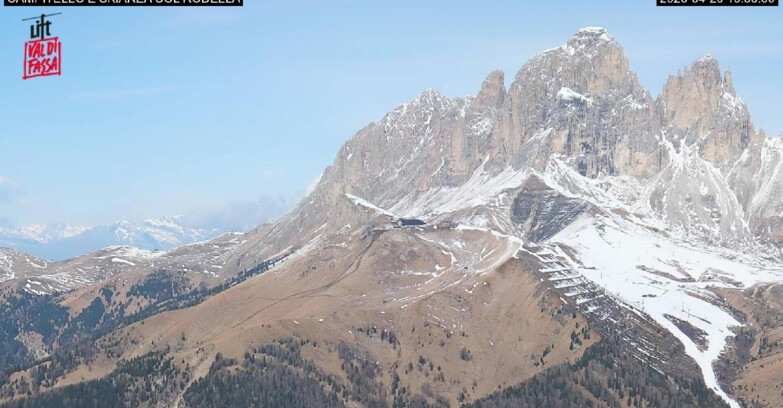 Webcam Canazei-Belvedere  - Campitello - Col Rodella