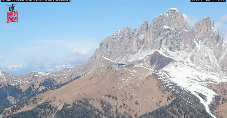 Webcam Canazei-Belvedere  - Campitello - Col Rodella