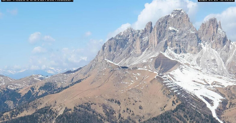 Webcam Canazei-Belvedere  - Campitello - Col Rodella