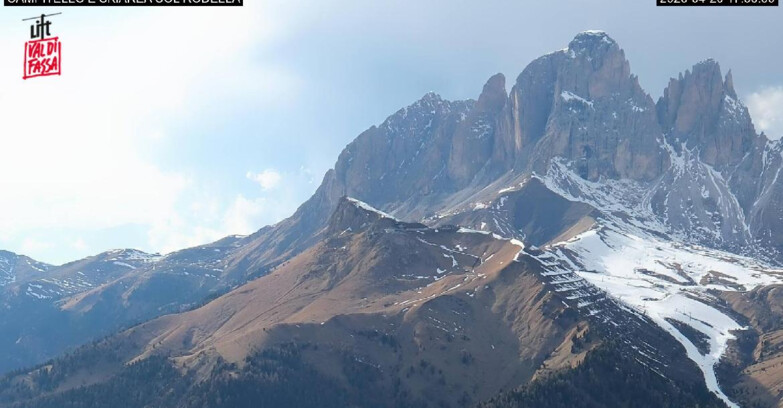 Webcam Канацей-Бельведере  - Campitello - Col Rodella