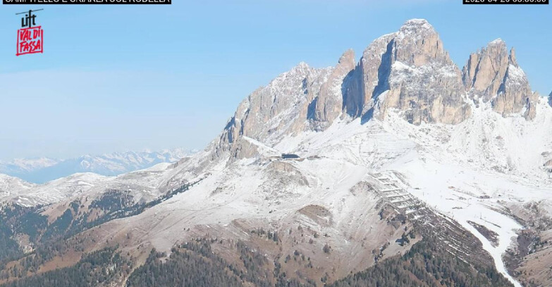Webcam Canazei-Belvedere  - Campitello - Col Rodella
