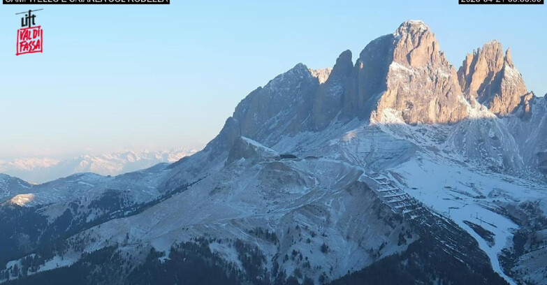 Webcam Canazei Belvedere - Campitello - Col Rodella