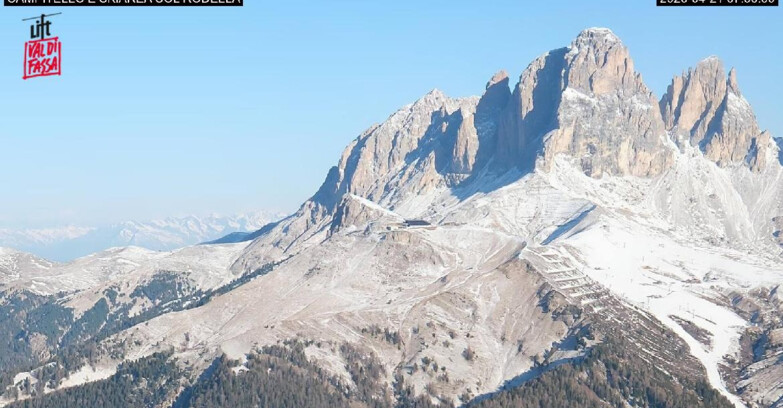 Webcam Canazei Belvedere - Campitello - Col Rodella