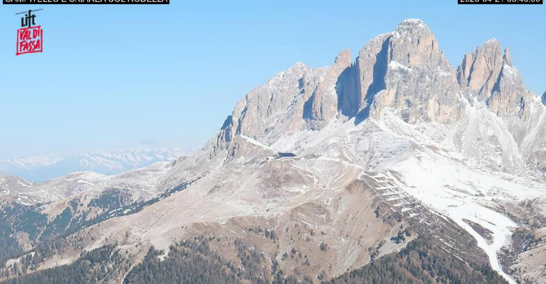 Webcam Canazei Belvedere - Campitello - Col Rodella