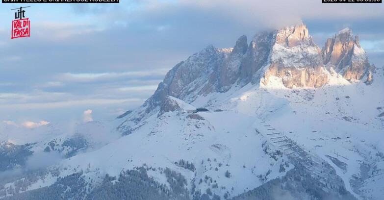 Webcam Canazei-Belvedere - Campitello - Col Rodella