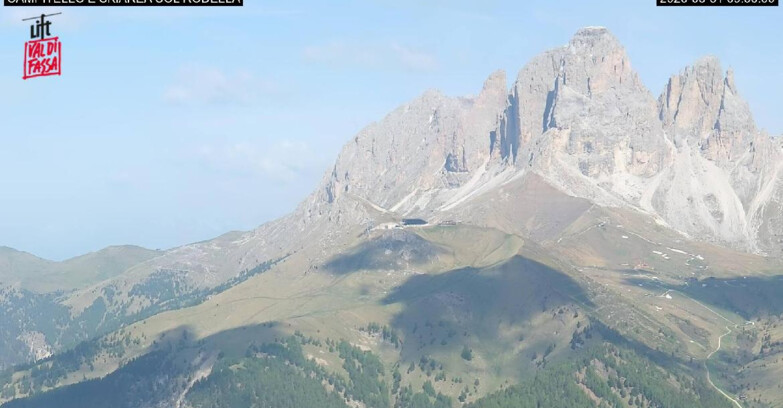 Webcam Canazei-Belvedere - Campitello - Col Rodella
