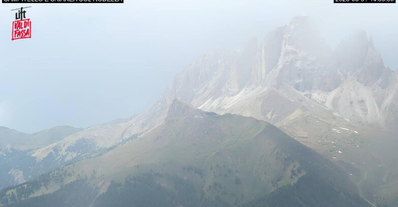 Webcam Canazei-Belvedere - Campitello - Col Rodella