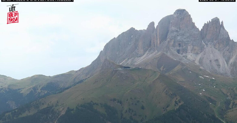 Webcam Canazei-Belvedere - Campitello - Col Rodella