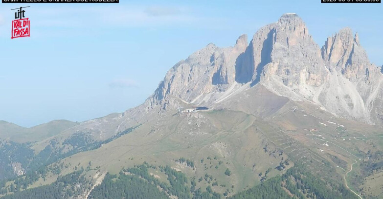Webcam Canazei-Belvedere - Campitello - Col Rodella
