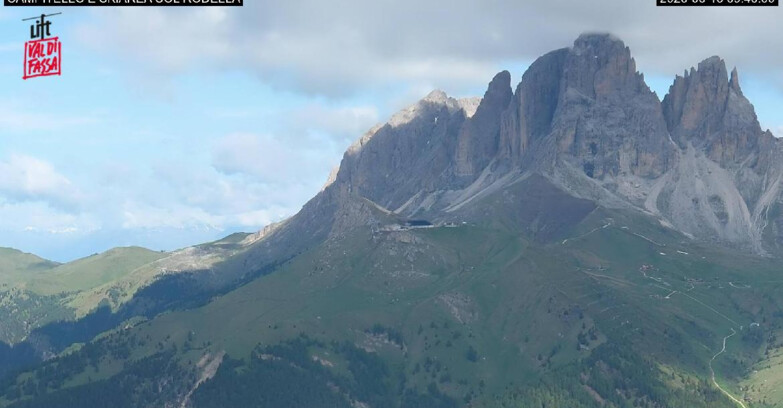 Webcam Canazei-Belvedere - Campitello - Col Rodella