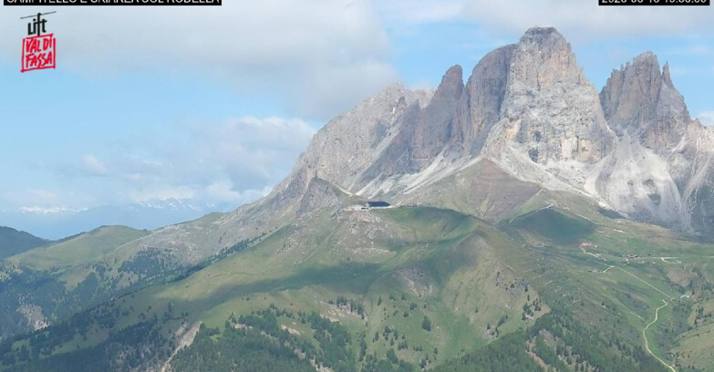 Webcam Canazei-Belvedere - Campitello - Col Rodella