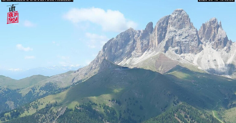 Webcam Canazei-Belvedere - Campitello - Col Rodella