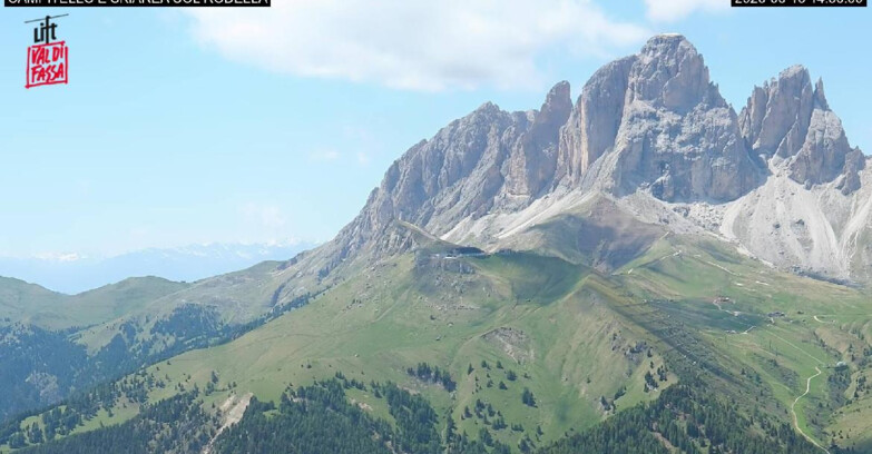 Webcam Canazei-Belvedere - Campitello - Col Rodella