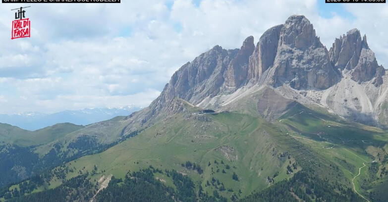 Webcam Canazei-Belvedere - Campitello - Col Rodella