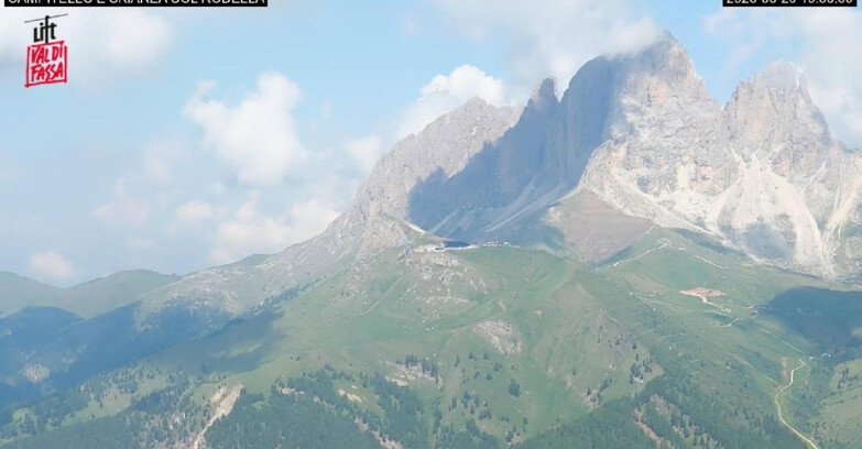 Webcam Canazei-Belvedere - Campitello - Col Rodella