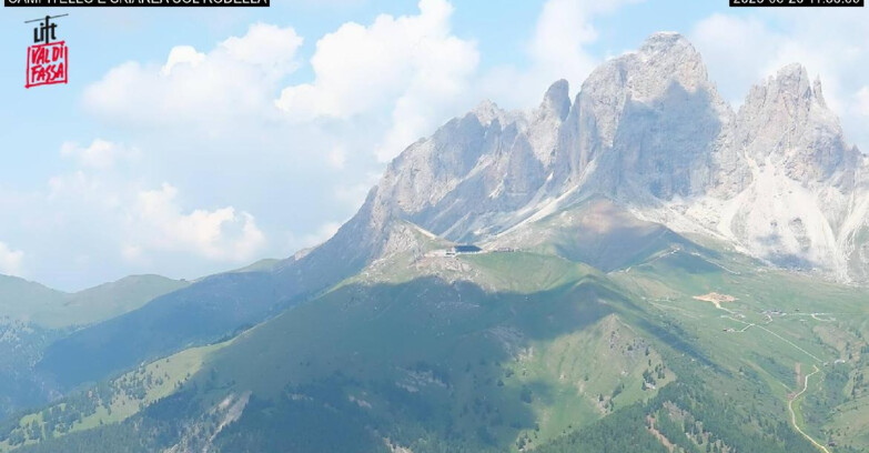 Webcam Canazei-Belvedere - Campitello - Col Rodella
