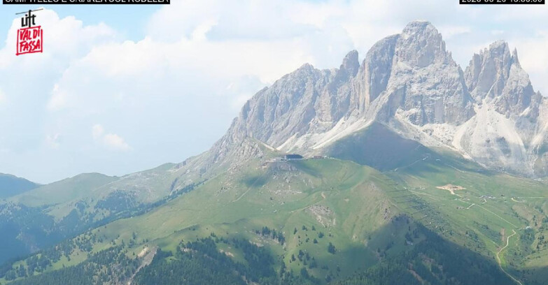 Webcam Canazei-Belvedere - Campitello - Col Rodella