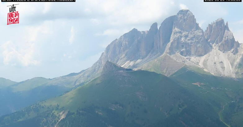 Webcam Canazei-Belvedere - Campitello - Col Rodella