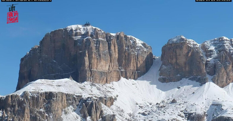 Webcam Canazei-Belvedere  - Canazei - Forcella Pordoi