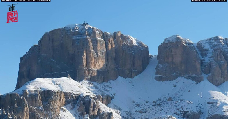 Webcam Canazei-Belvedere  - Canazei - Forcella Pordoi