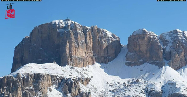 Webcam Canazei-Belvedere  - Canazei - Forcella Pordoi