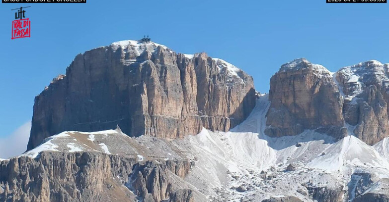 Webcam Canazei Belvedere - Canazei - Forcella Pordoi