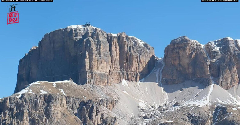 Webcam Canazei-Belvedere - Canazei - Forcella Pordoi