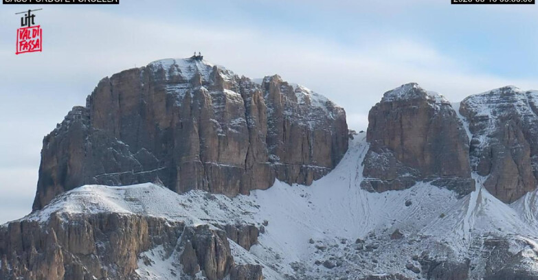 Webcam Canazei Belvedere - Canazei - Forcella Pordoi