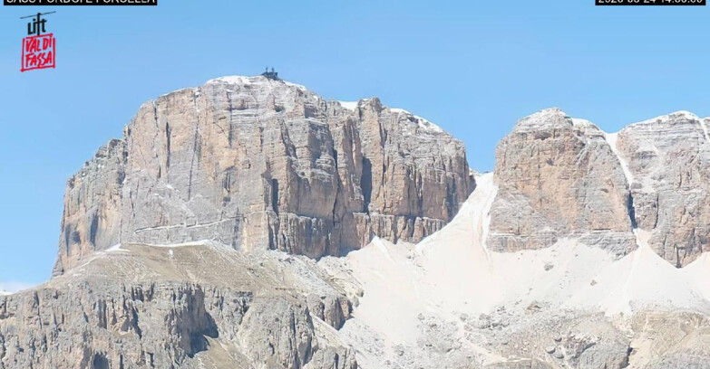 Webcam Canazei-Belvedere - Canazei - Forcella Pordoi