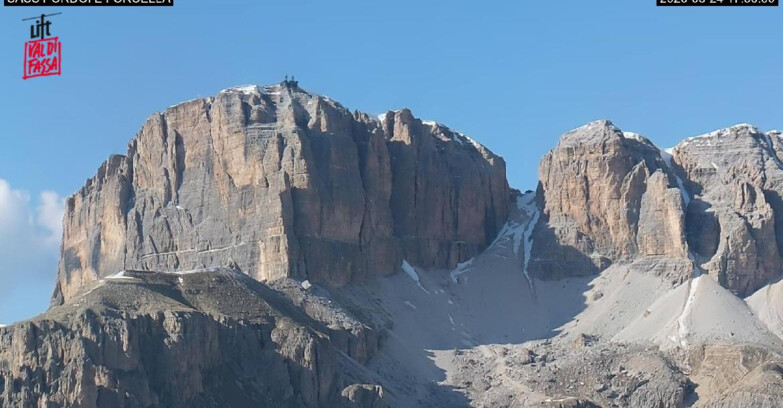 Webcam Canazei-Belvedere - Canazei - Forcella Pordoi