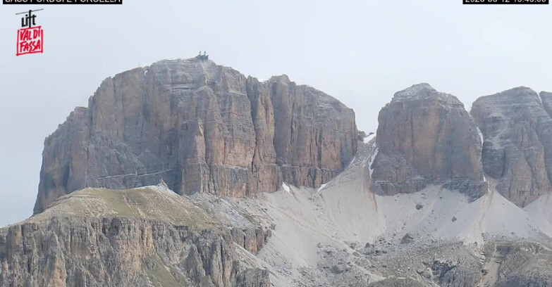 Webcam Canazei Belvedere - Canazei - Forcella Pordoi