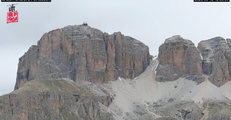 Webcam Canazei Belvedere - Canazei - Forcella Pordoi