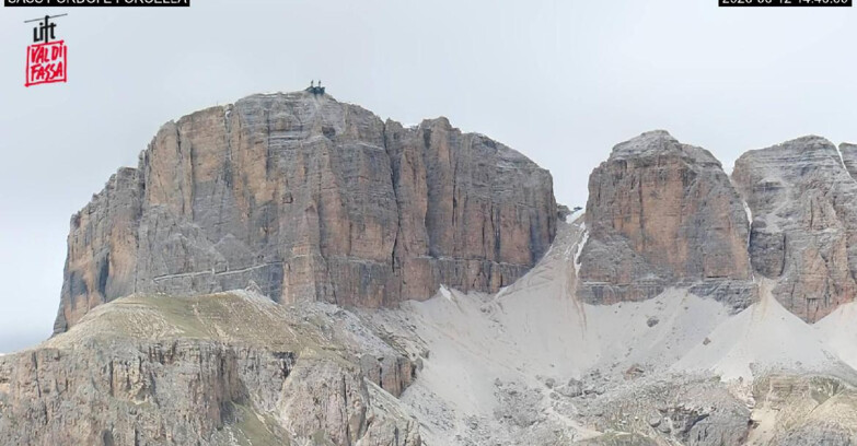 Webcam Canazei Belvedere - Canazei - Forcella Pordoi