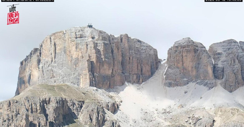 Webcam Canazei Belvedere - Canazei - Forcella Pordoi